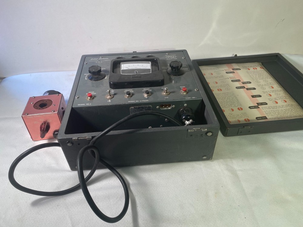 Central Electronics Model #RE-2 Multiphase CRT Rejuva-Tube + CS-2, UNTESTED