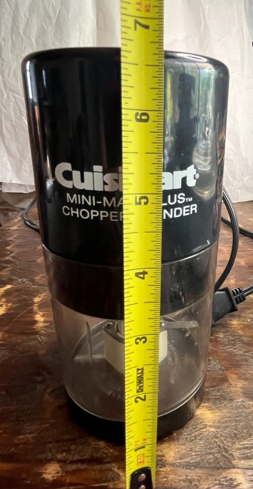 Cuisinart Mini-Mate Plus Chopper Grinder 2-Settings Model MM-2M Black-Tested