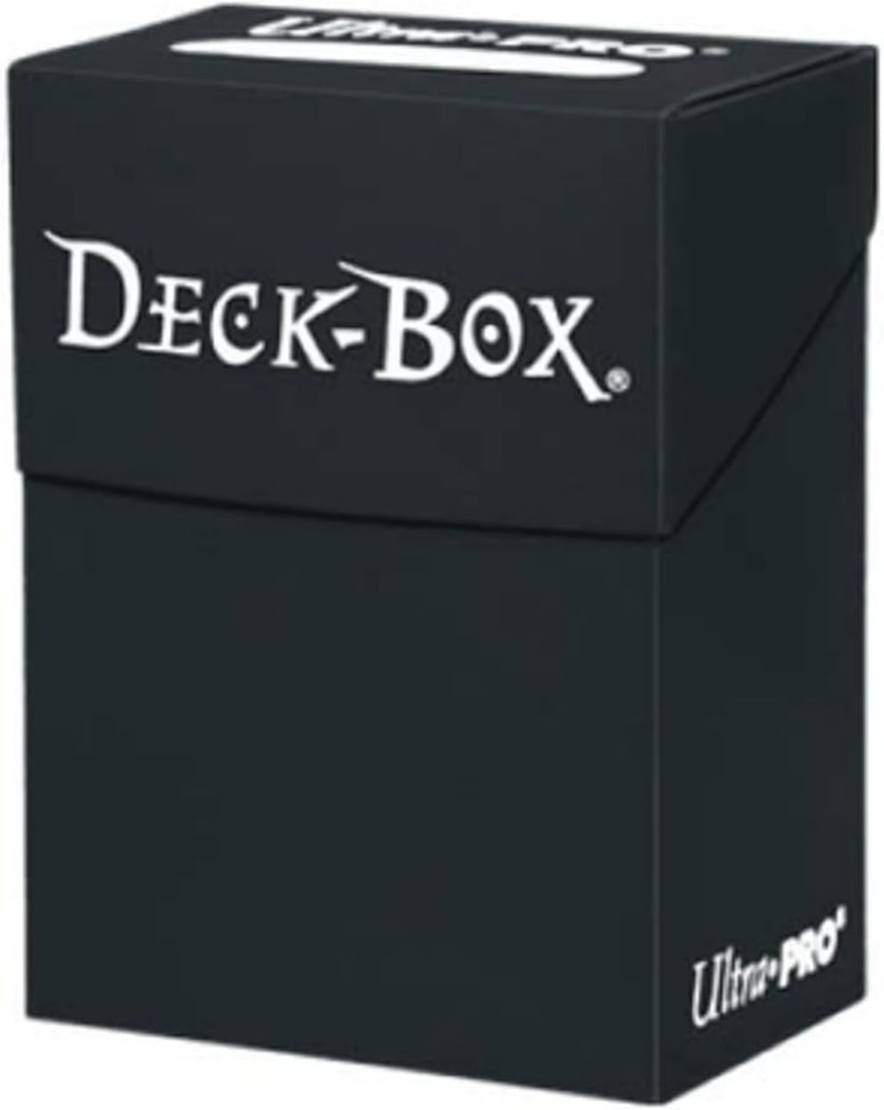 Ultra Pro 80+ Card Deck Box - Black
