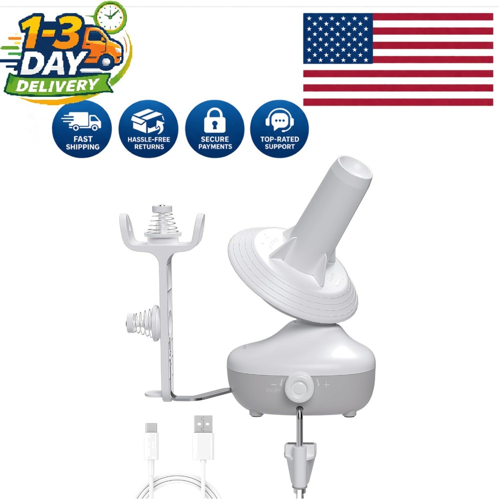 Efficient Electric Yarn Winder with Stepless Speed Control for Knitters