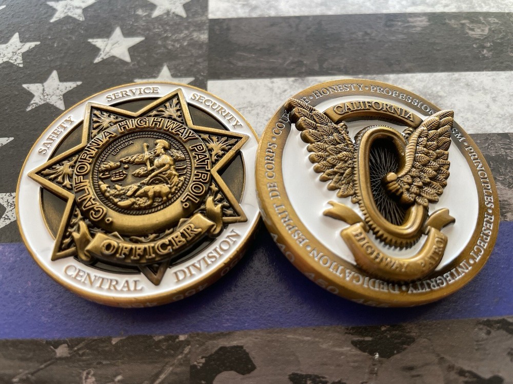 Central Division CHP (Bronze) Challenge Coin