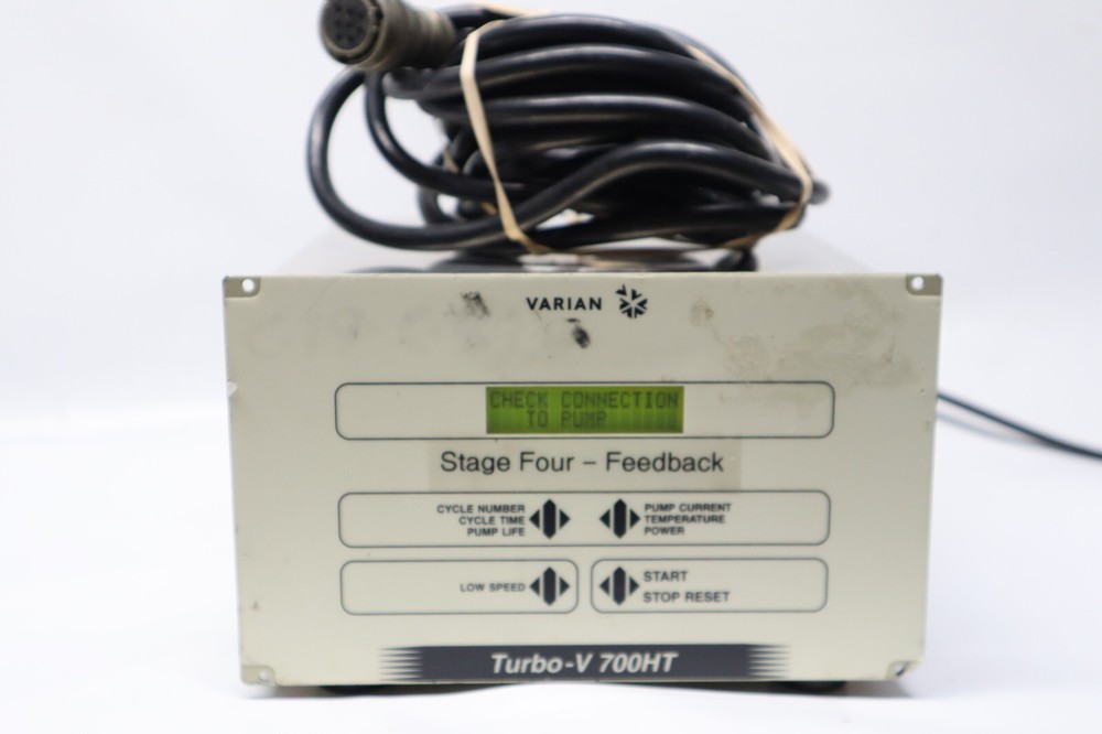 Varian Turbo-V 700 HT Controller USED - Read Description