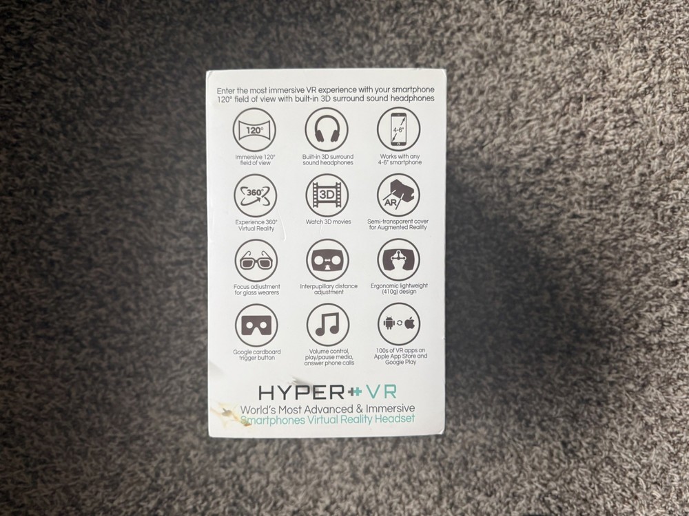 HYPER VR Smartphone Virtual Reality Headset
