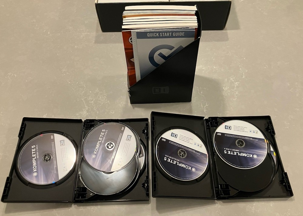 Komplete 5 Native Instruments Collection Bundle Absynth Piano Guitar - Software