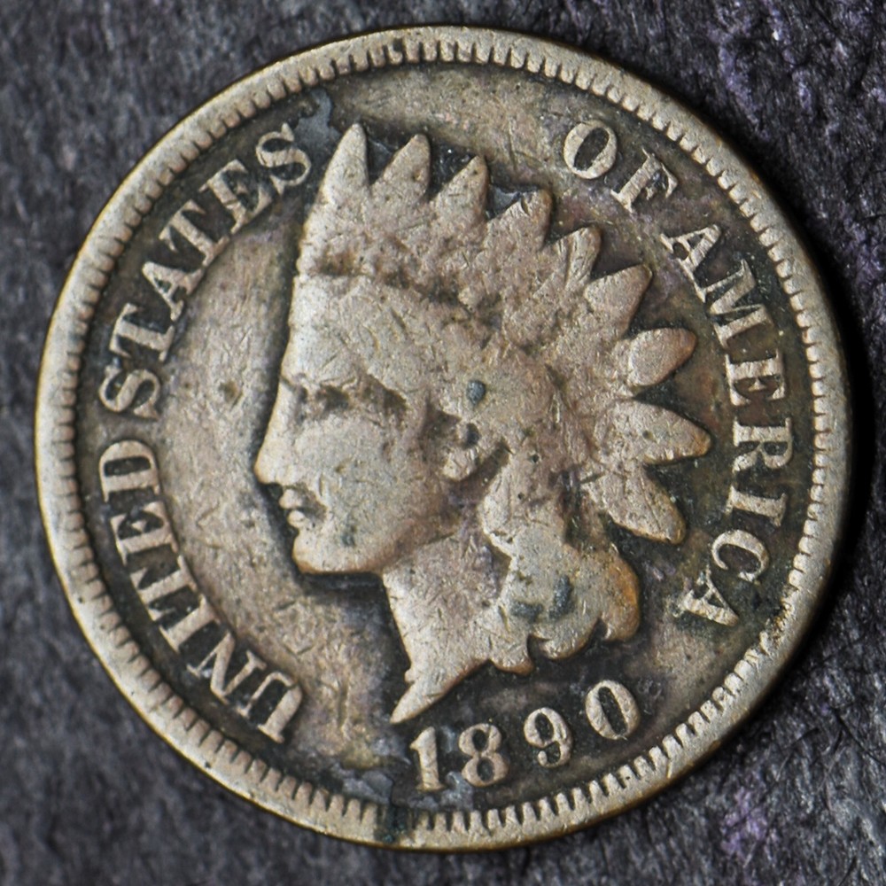 1890 Indian Head Cent 1C - COINGIANTS -