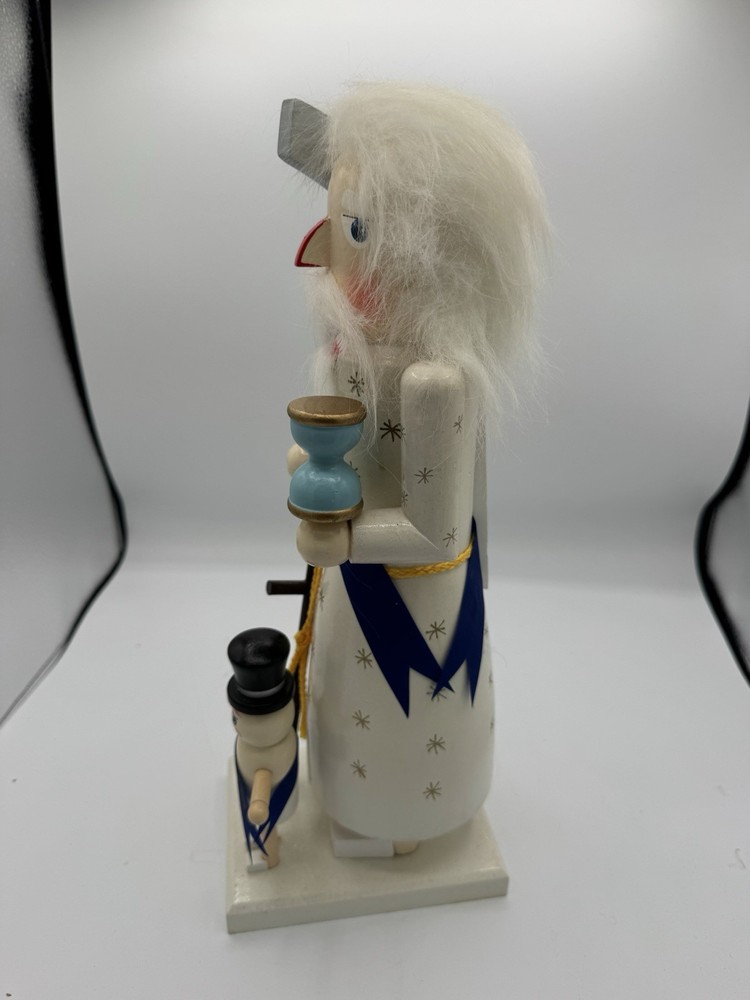 Father Time Nutcracker 15 Tall With Baby