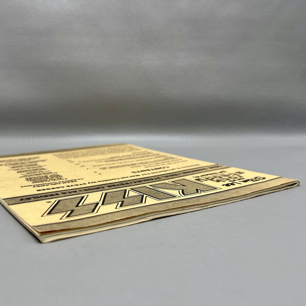 Kiss Stan Lee Rock Steady Comic Book For Marvel Comics Steve Gerber 1977