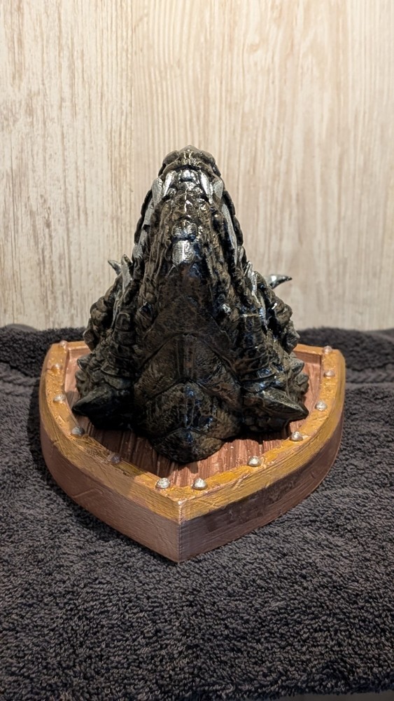 True Dragon Trophy Wallmount - 3D Printed