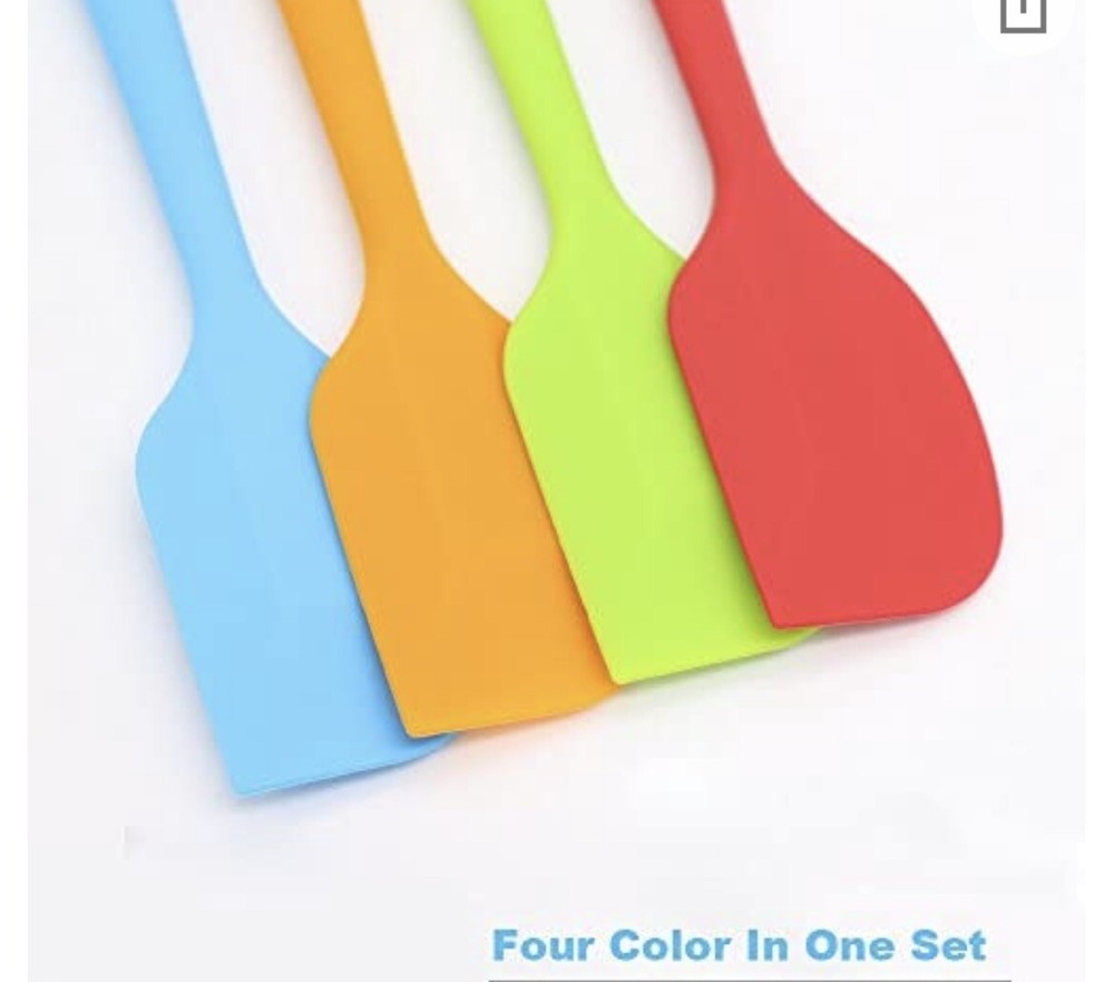 silicone spatula 4 pcs set