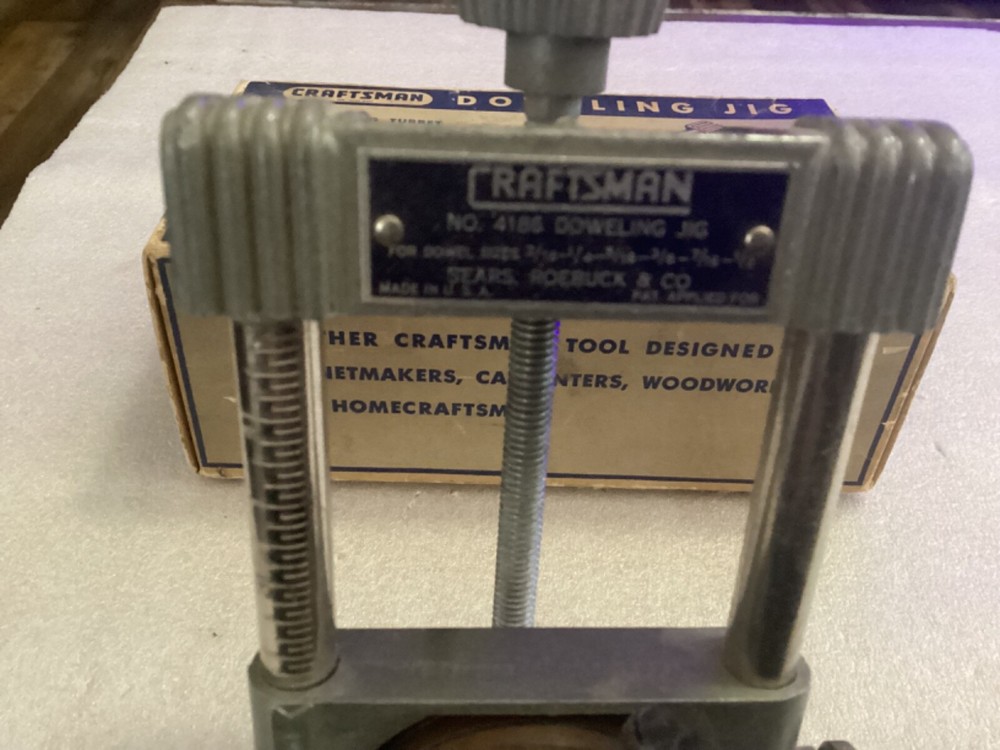 CRAFTSMAN DOWELING JIG 9-4186 WITH BOX