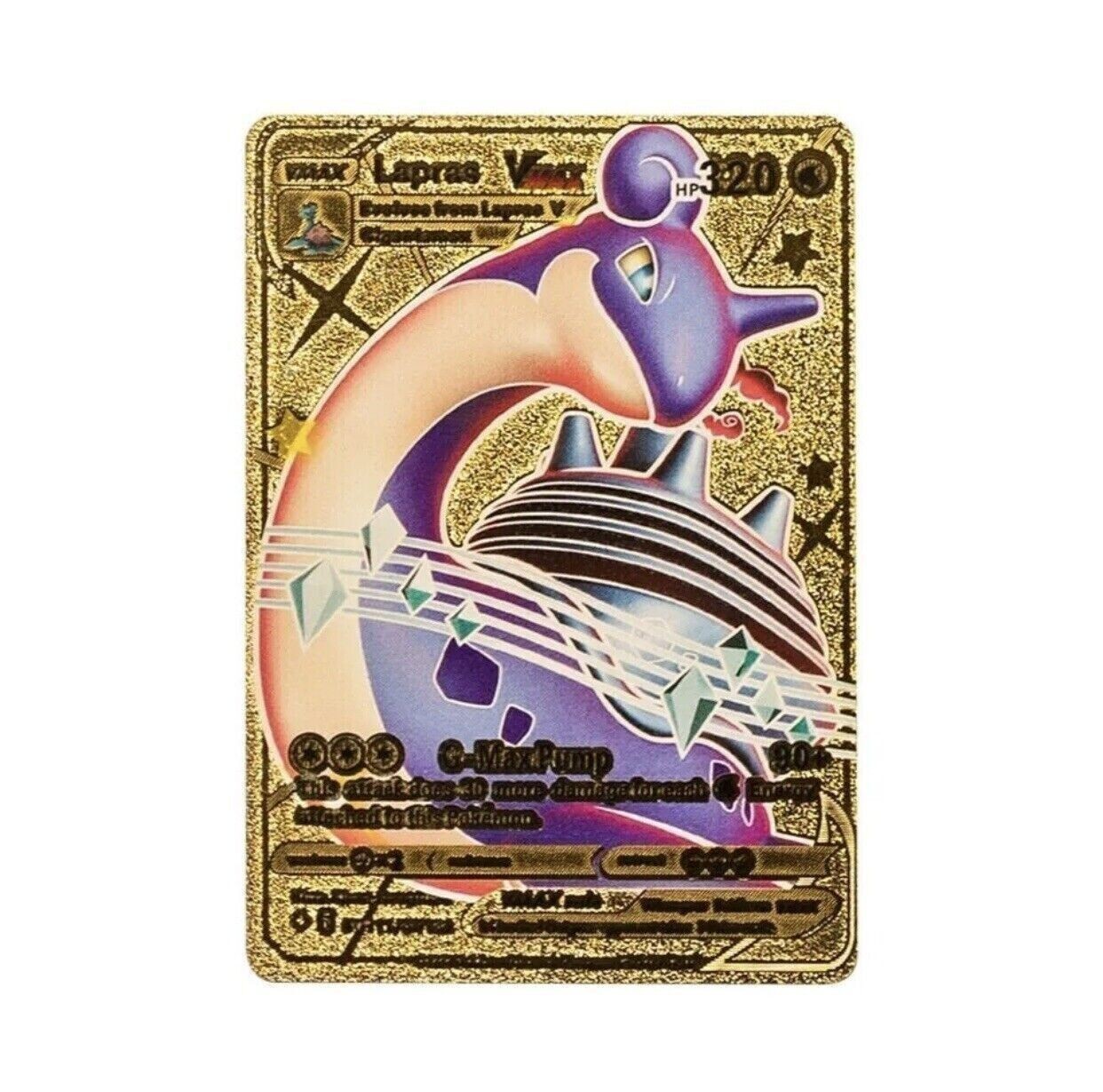 Pokemon Gold Pack Foil Cards 55Pcs TCG GX Vmax Rare Charizard