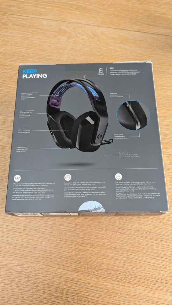 Logitech G G535 LIGHTSPEED Wireless Gaming Headset