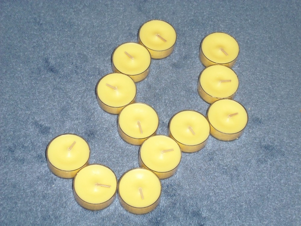 Partylite Lemon Tealights -- NIB