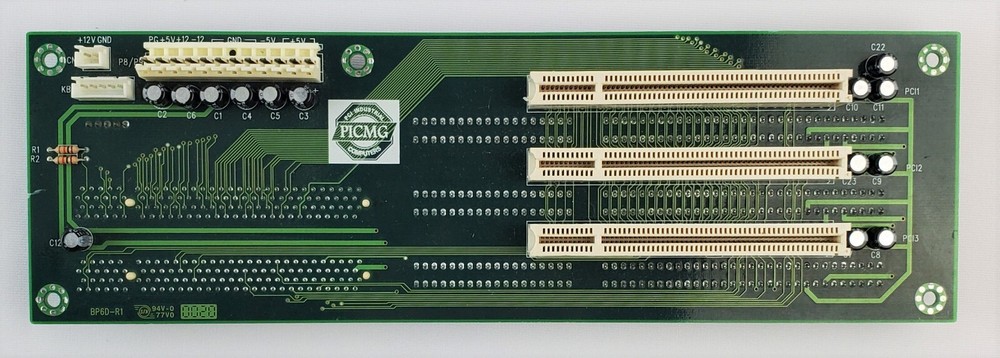 PCI Industrial Computers BP6D-R1 Backplane
