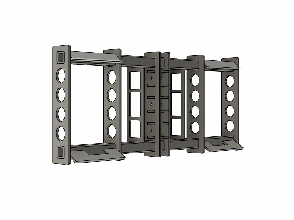 Skid Steer quick attach frame for Xsystem attachments.