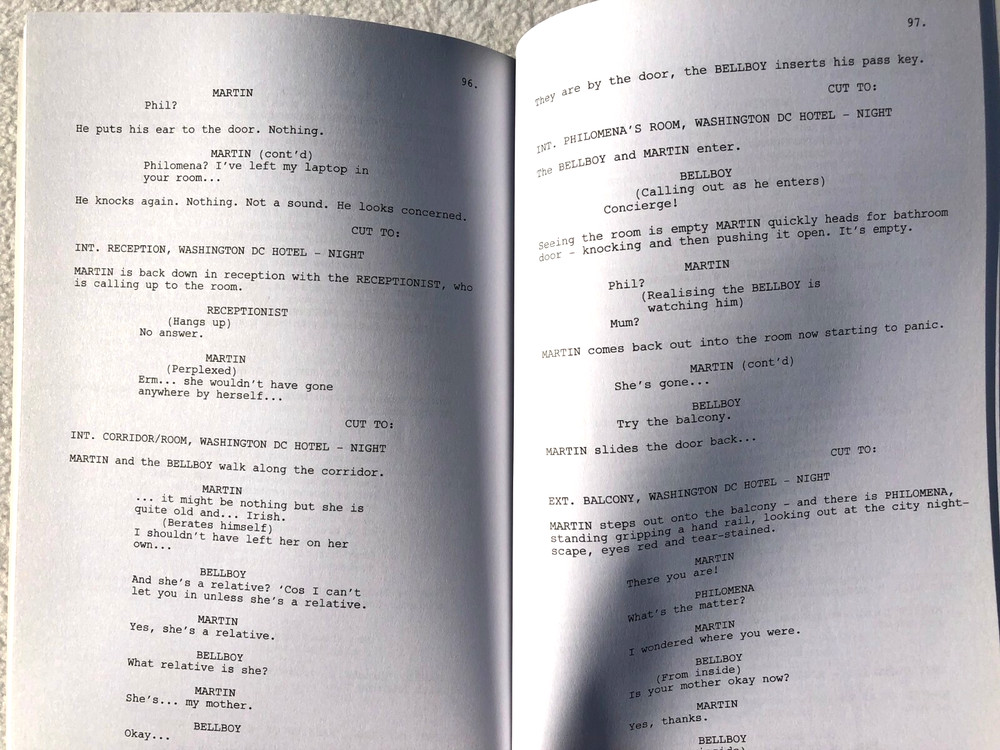 Philomena FYC For Your Consideration Screenplay