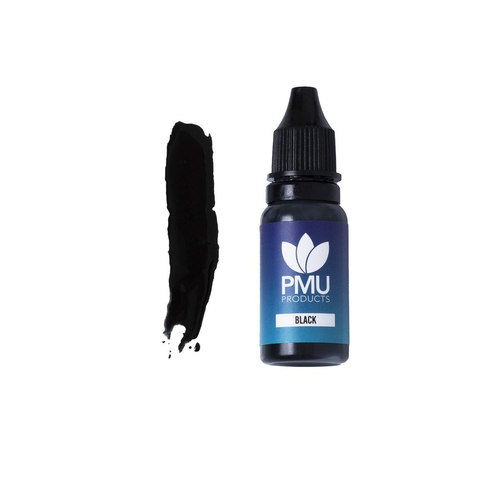 Microblading Practice Ink 15ml – Training Black Practice Ink for Pens, Needle...