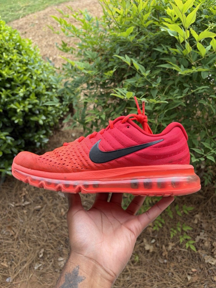 Size 8.5 - Nike Air Max 2017 Bright Crimson