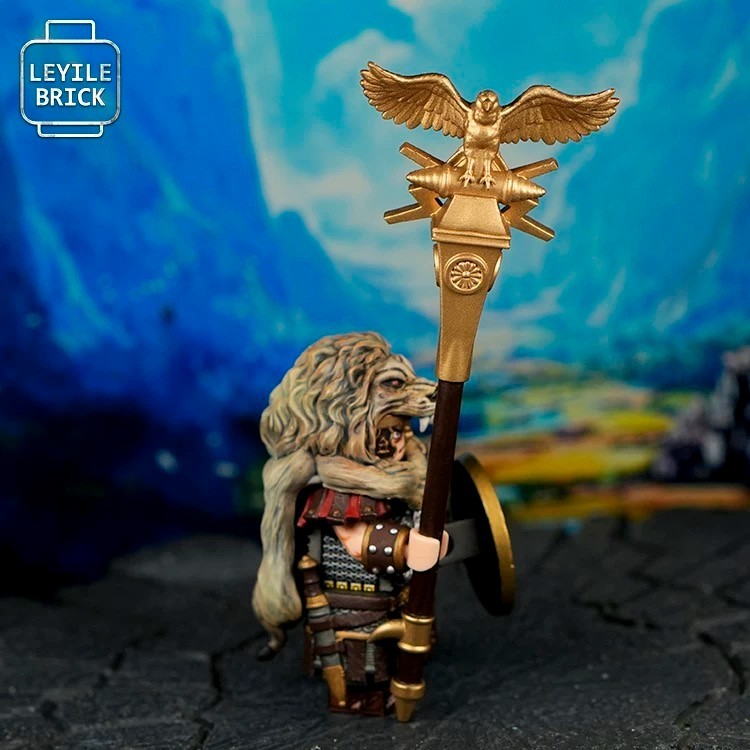 [LEYILE BRICK] Custom Molded Accessory - Roman Legion