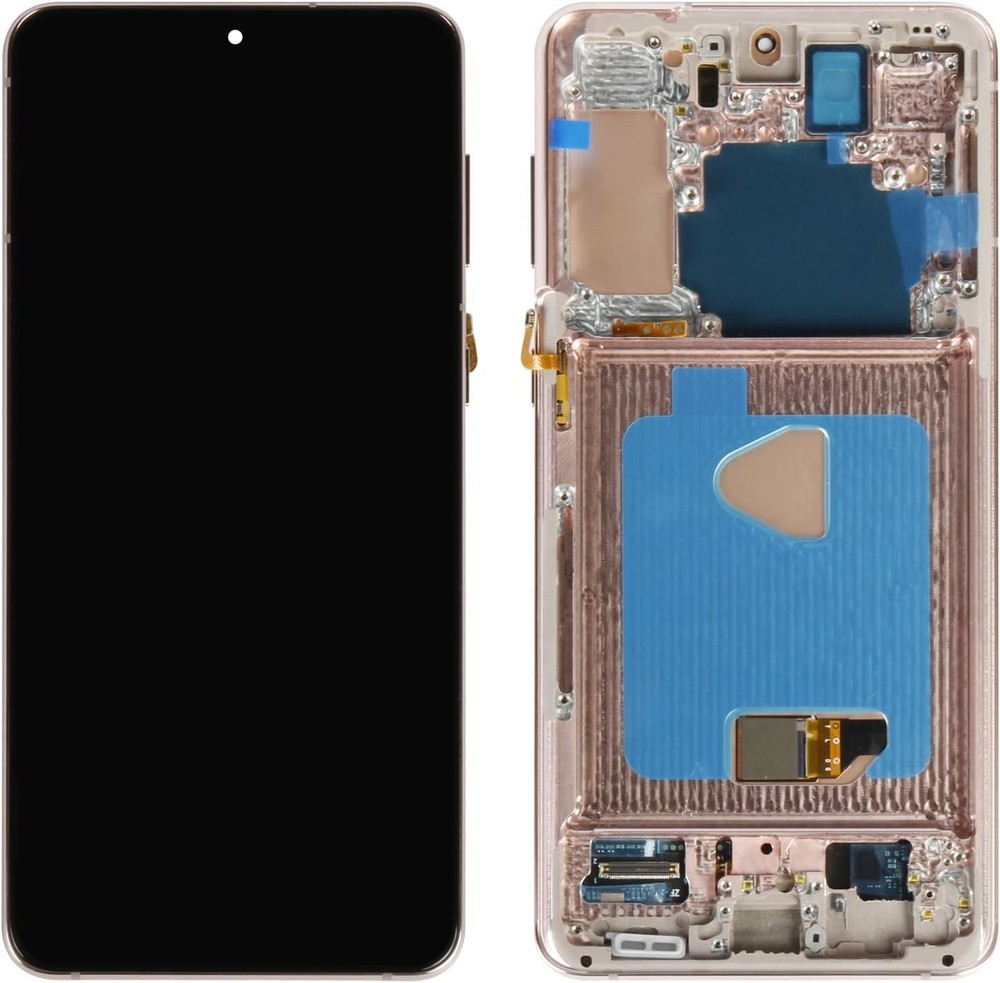 For Samsung Galaxy S21 Plus SM-G996B OLED Display Touch Screen Frame Replacement