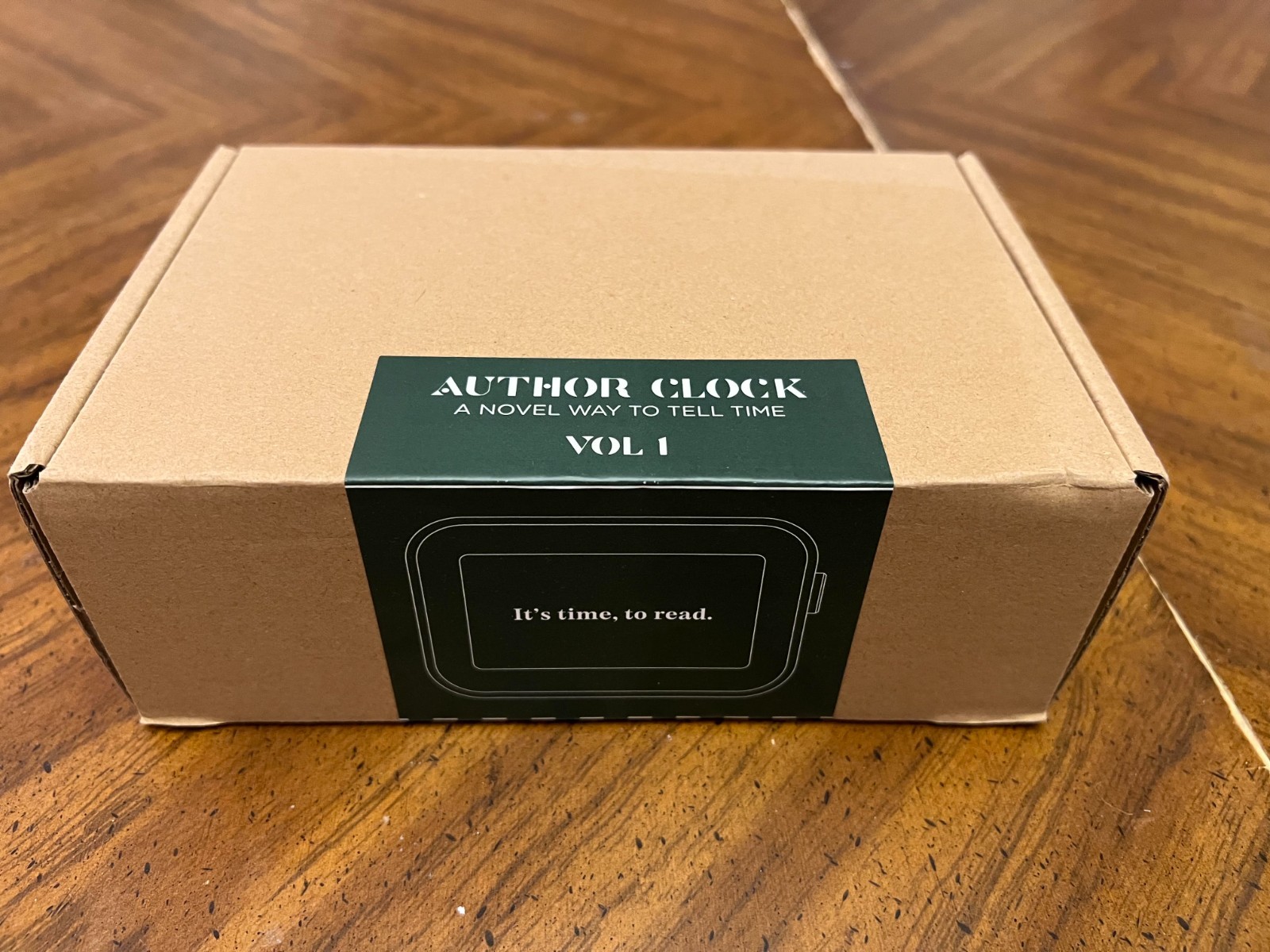 Author Clock - Vol. 1 - Brand New - Tell Time Through Literary Quotes