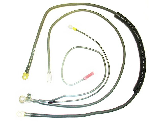 For 1998, 2000-2001 Dodge Ram 1500 Battery Cable Negative SMP 72399TYKN