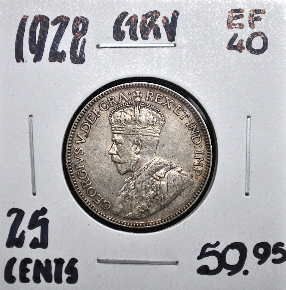 1928 Canada 25 Cents