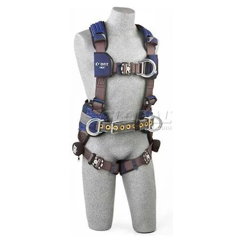 DBI-Sala? Construction Harness 1113157, Front, Back & Side D-Rings, L