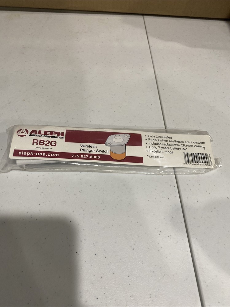 ION Security Plunger Wireless Door Sensor RB2G (2 GIG Compatible) Switch