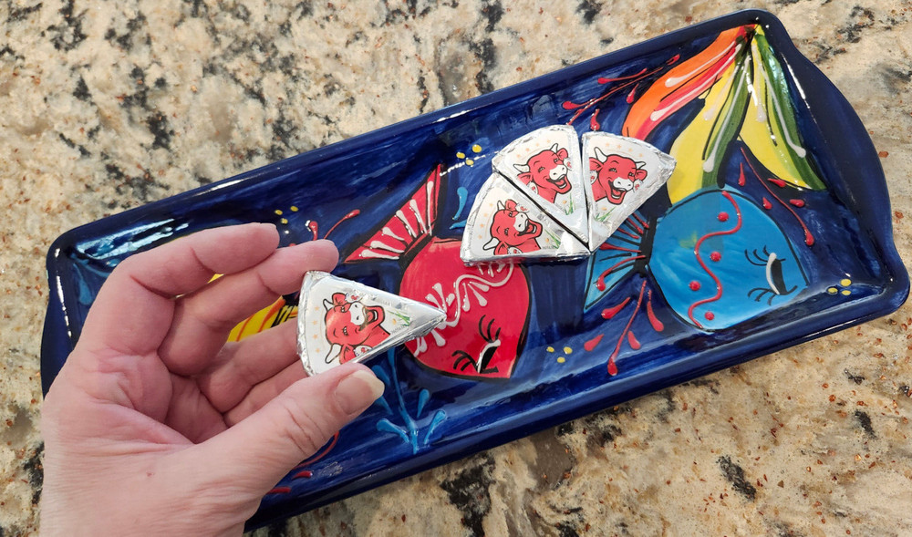 IVANROS Ceramic Hand Painted Serving Platter Made in Spain
