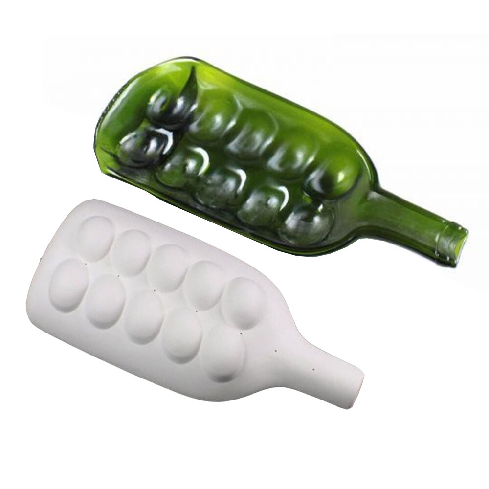 Egg Bottle Drape Glass Fusing Mold - Creative Paradise