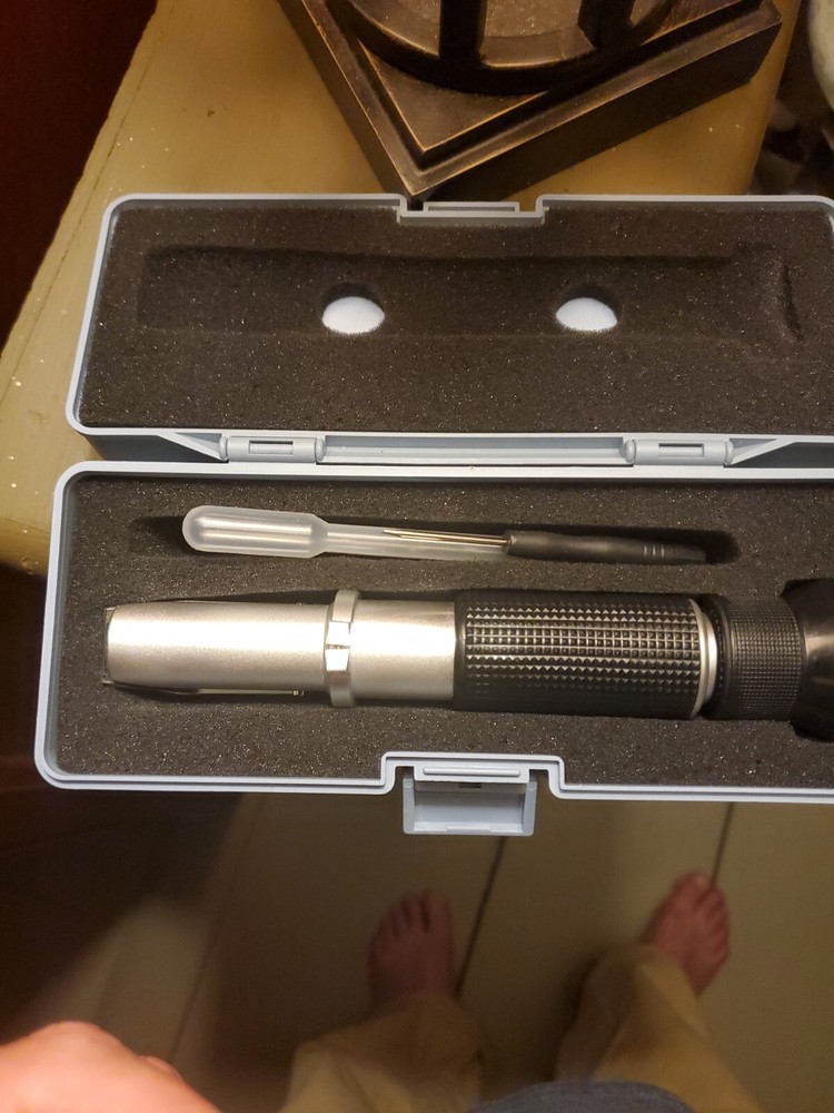 Optical Brix Refractometer for Home Brew specific gravity