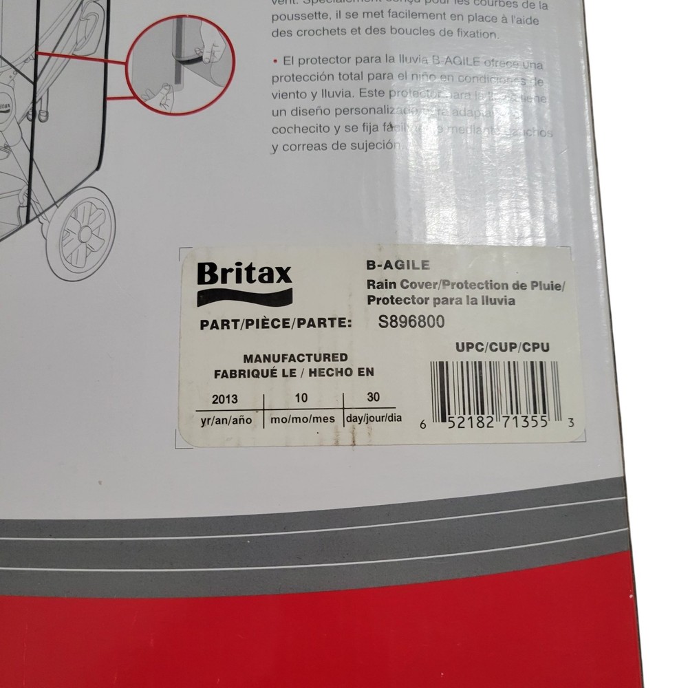 Britax B-Agile Rain Cover For Stroller
