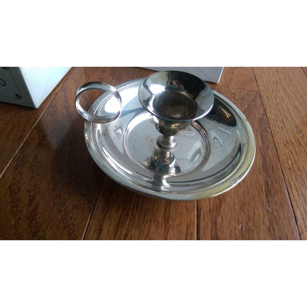 International Silver Company Christmas Chamberstick #915/3