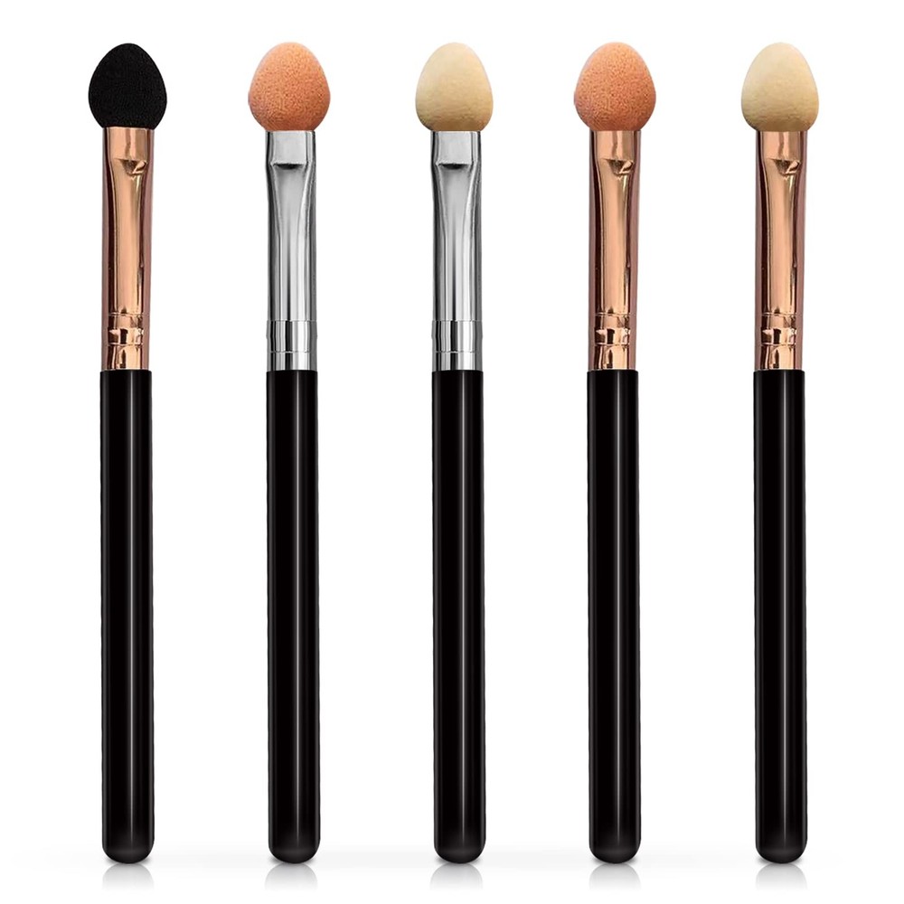 UorPoto Eyeshadow Applicators Sponge Double Sided Reusable 5Pcs Hybrid