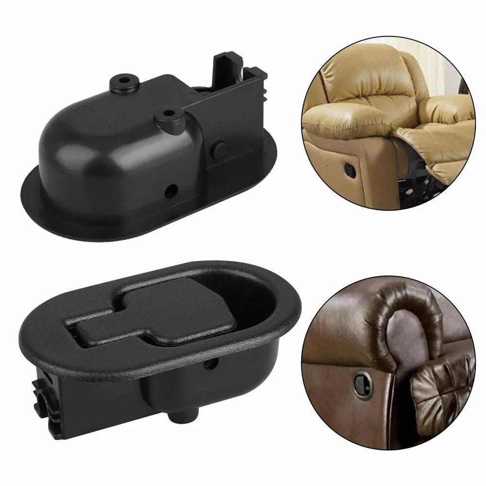 2 Pack BlackRecliner Handle Replacement Release Lever for Sofa Couch Chair