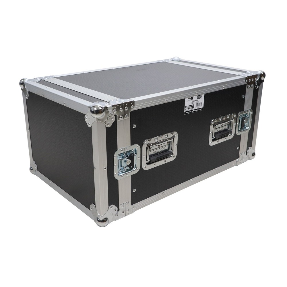 ProX T-8RSS24 8U Space Amp Rack Mount ATA Flight Case 24 Inch Depth