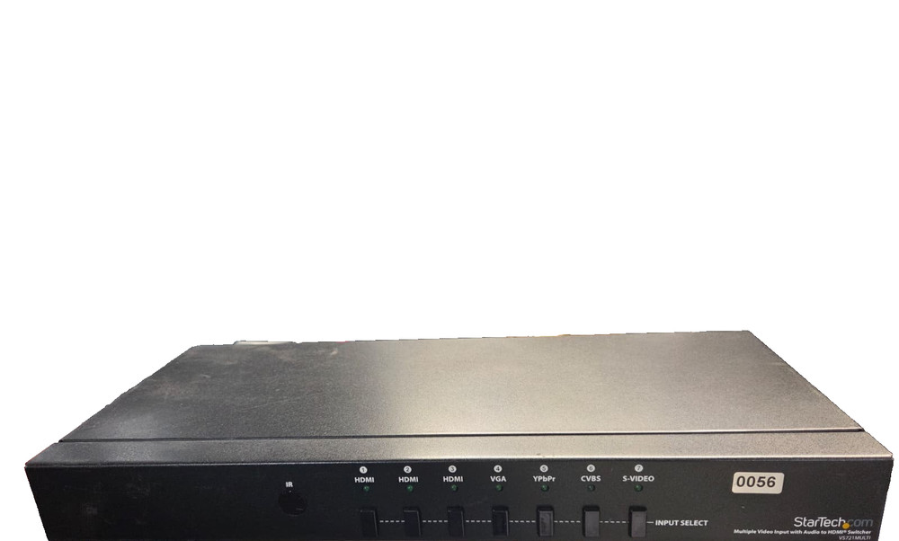 StarTech VS721MULTI Multiple Video Input with Audio to HDMI Switcher NO Adapter