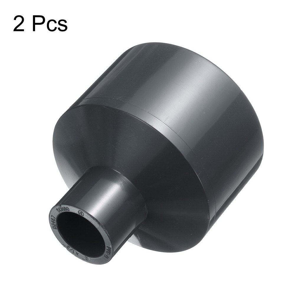 2pcs Reduce Coupling 2 x 1/2" Increaser/Reducer Coupling Pipe Fitting