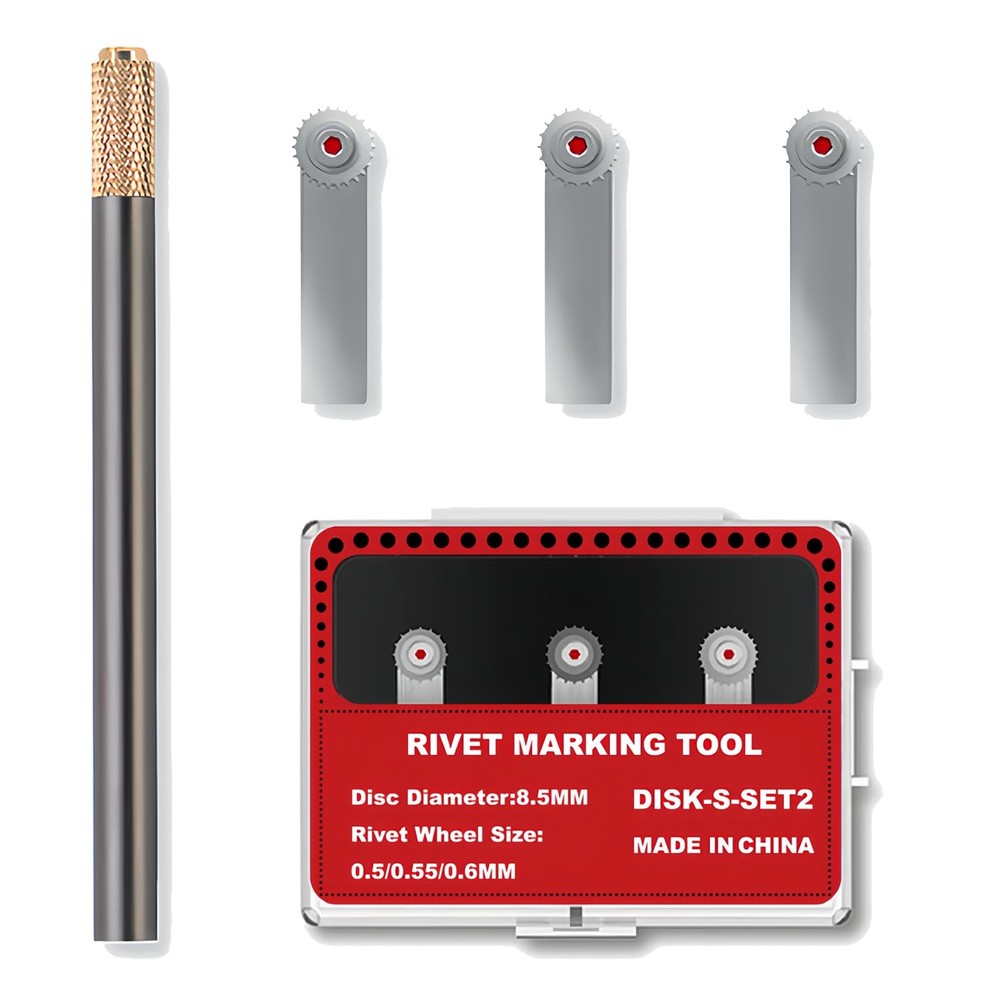 HUBEST Model Rivet Maker Tool with Handle for Hobby Craft RM-S2