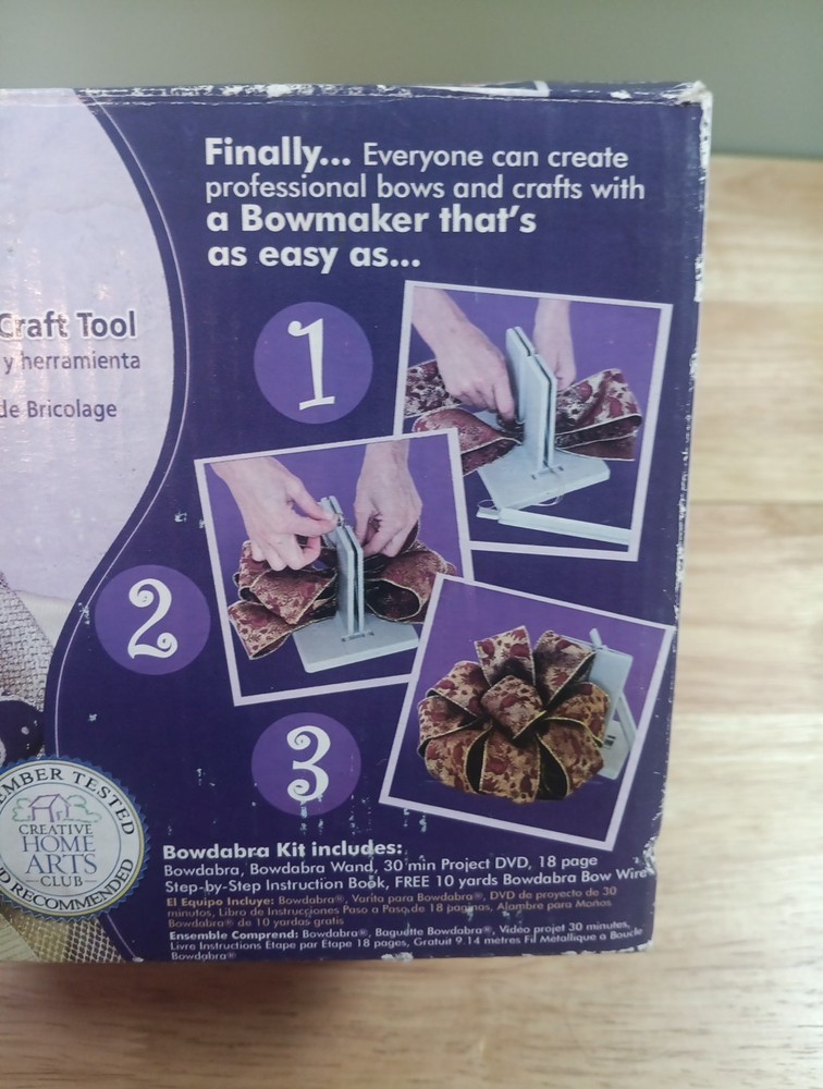 Bowdabra Bow Maker Craft Tool Manual Crafting