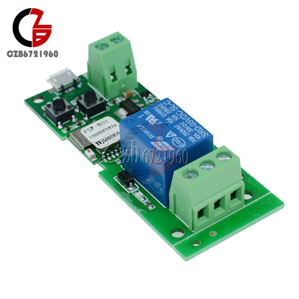 WiFi Wireless Smart Switch Relay Module 5V for Home Apple Android APP