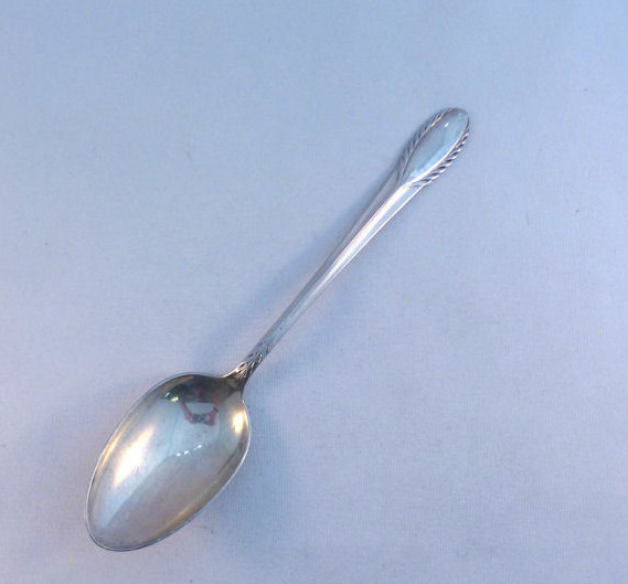 TROUSSEAU- INTERNATIONAL STERLING TABLE SERVING SPOON