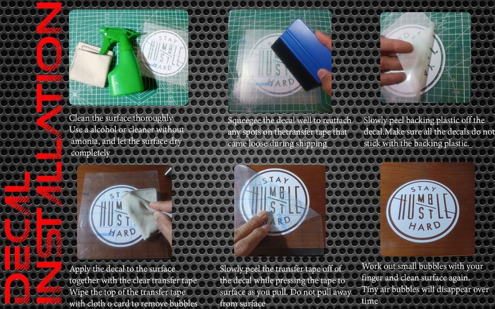 Type One Spoon Decals 2PCS