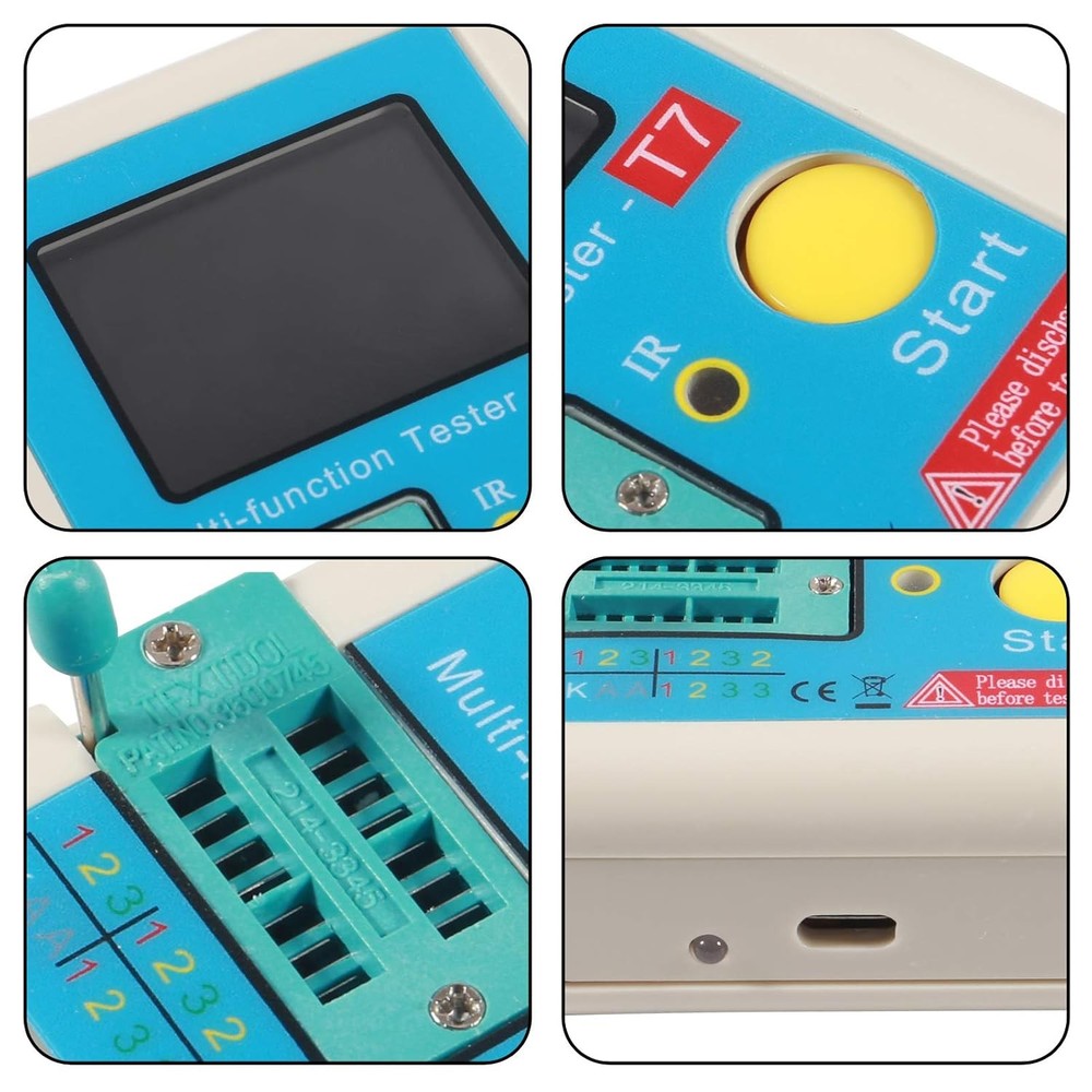 Transistor Tester LCR ESR Meter Diode Capacitance