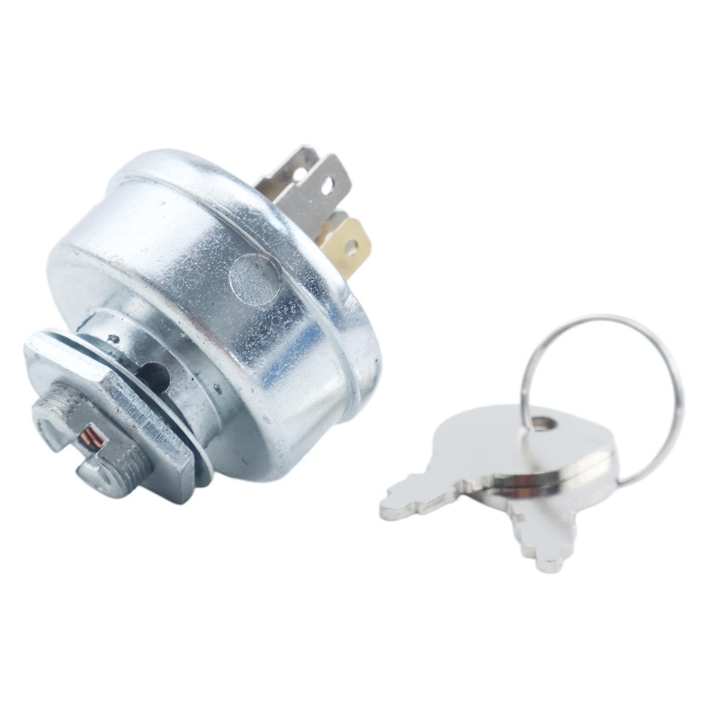 Chamixx Ignition Starter Switch 3623 with 2 Keys Compatible Slivery