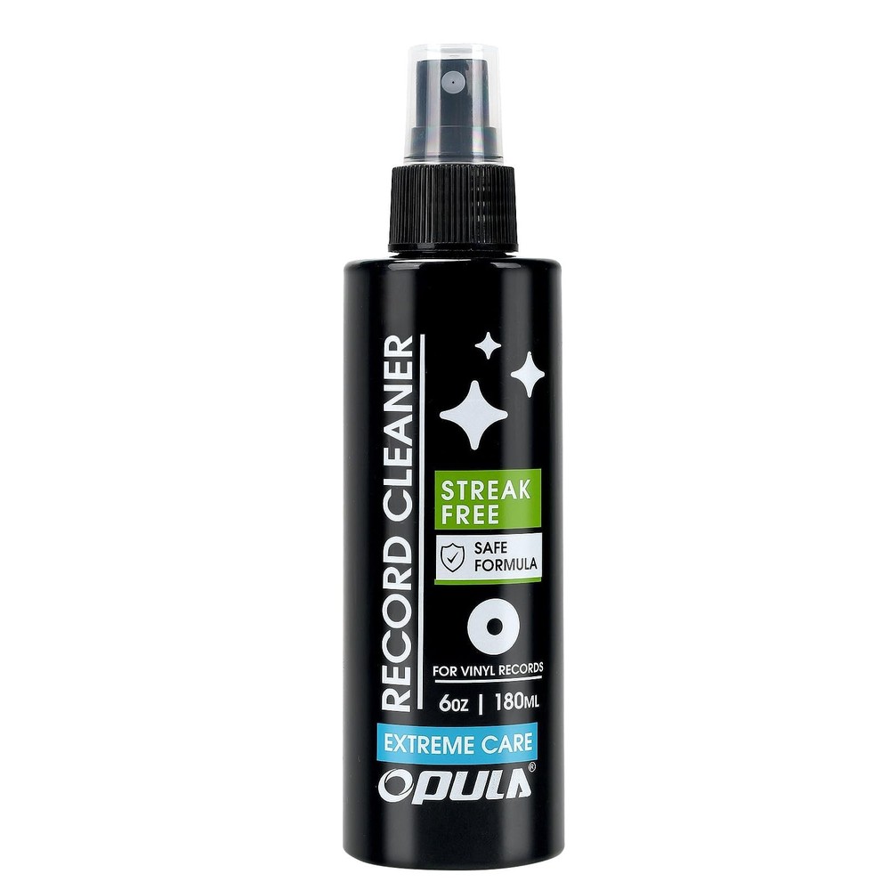 Vinyl Record Cleaning Solution 180ml - Remove Dirt, Debris, Fingerprints