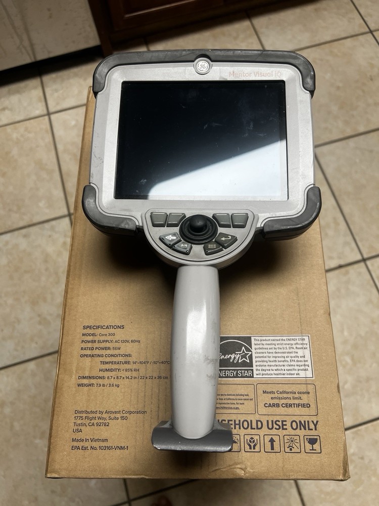 Mentor Visual IQ Borescope Display Screen