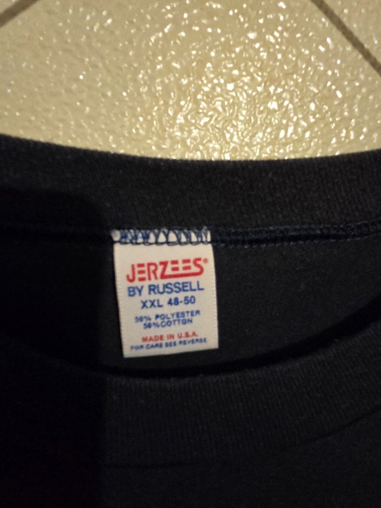 Vtg Strohs 2x shirt dark blue