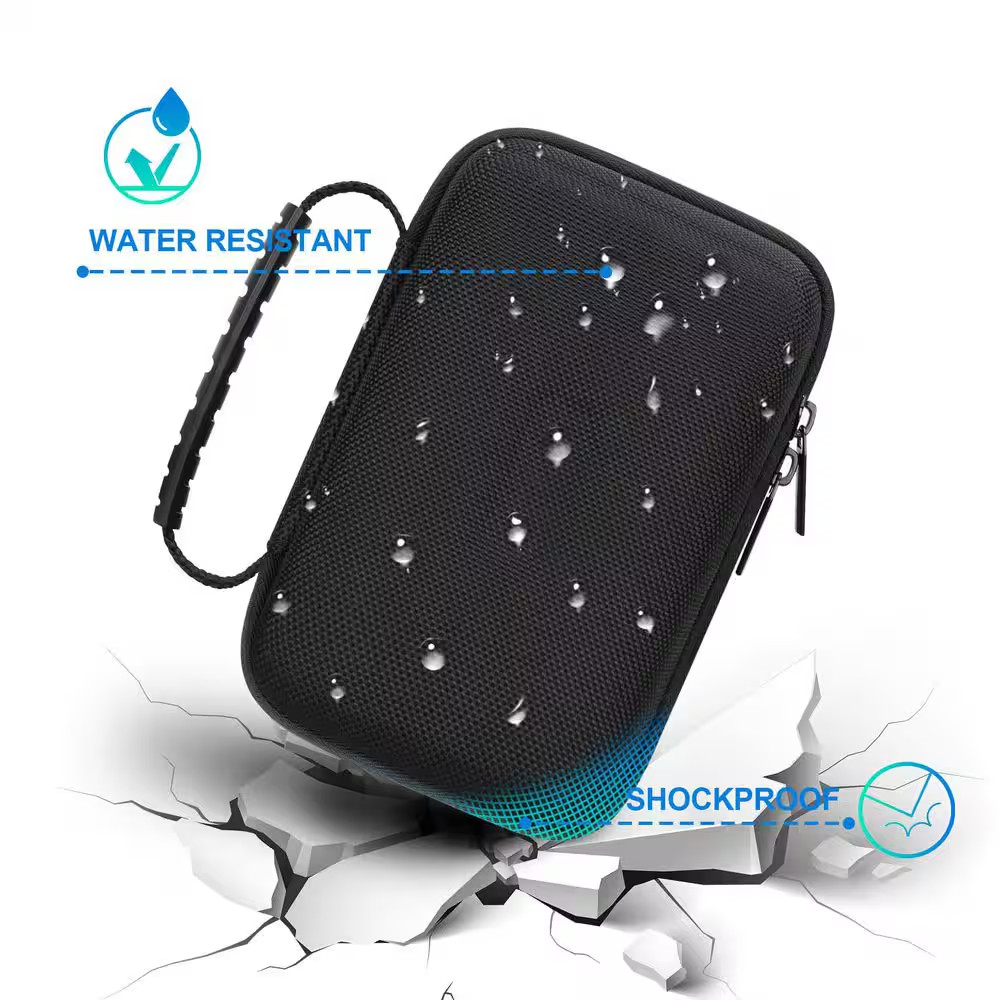 Carrying Case Compatible with Advanced Stud Finder Wall Scanner Black with Mesh